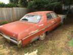 1970 Plymouth Fury project car black and white picture shows a completed vehicle