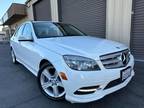 2011 Mercedes-Benz C-Class C300 Luxury Sedan 4D White, Low Miles