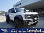 2023 Ford Bronco White, 2506 miles