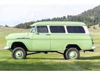 1958 Chevrolet Apache Suburban Carryall Green