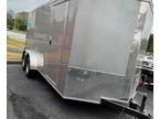 2023 Tailor-Made Trailers 7 Wide Enclosed 7x14 Silver
