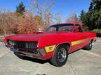 1970 Ford Ranchero GT 429 Manual Dark Red Vinyl