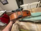 Vintage Peter Christian Paulsen Violin With Bausch Bow