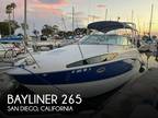 26 foot Bayliner 265 Cruiser