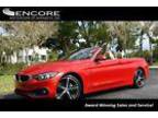 2018 BMW 4-Series 430i Convertible W/Premium and Essentials Packages 2018 4