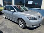 2004 Mazda MAZDA3 s Hatchback 4D Silver,