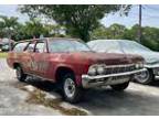 1965 Chevrolet Biscayne 1965 Chevrolet Biscayne Wagon Red RWD Manual