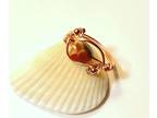 Copper Jasper Heart Ring