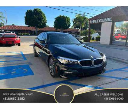 2018 BMW 5 Series for sale is a Black 2018 BMW 5-Series Car for Sale in Santa Ana CA
