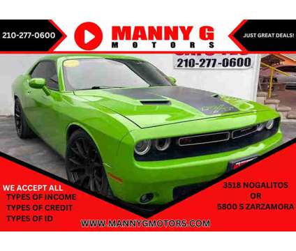 2017 Dodge Challenger for sale is a Green 2017 Dodge Challenger Car for Sale in San Antonio TX