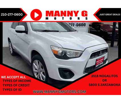 2015 Mitsubishi Outlander Sport for sale is a White 2015 Mitsubishi Outlander Sport Car for Sale in San Antonio TX
