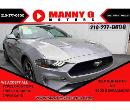 2021 Ford Mustang for sale is a Silver 2021 Ford Mustang Car for Sale in San Antonio TX