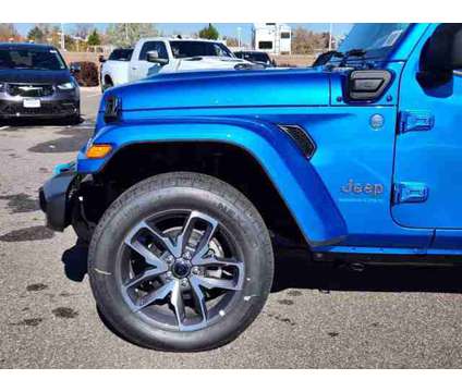 2024 Jeep Wrangler 4xe Sport S is a Blue 2024 Jeep Wrangler Car for Sale in Denver CO