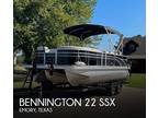 22 foot Bennington 22 SSX