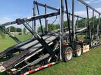 2009 cottrell auto carrier open 6 cars c10 high rail stinger trailer