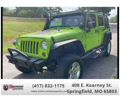 2012 Jeep Wrangler for sale is a Green 2012 Jeep Wrangler Car for Sale in Springfield MO