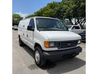 2007 Ford E150 Super Duty Cargo Commercial Van 3D