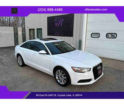 2013 Audi A6 for sale is a White 2013 Audi A6 3.0 quattro Car for Sale in Crystal Lake IL