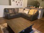 Sectional, table, rug - Opportunity!