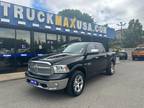 2014 RAM 1500 Laramie 4x4 4x4 Crew Cab 5 7L V8 Black, NAVIGATION, LEATHER