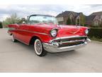 1957 Chevrolet Bel Air/150/210 Convertible Red