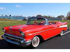 1957 Chevrolet Bel Air/150/210 Red convertible