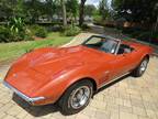 1970 Chevrolet Corvette Convertible Numbers Matching 350ci Power Brakes