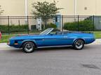 1973 Ford Mustang Convertible Blue Glow Poly