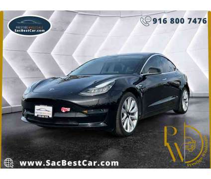 2017 Tesla Model 3 for sale is a Black 2017 Tesla Model 3 Car for Sale in Sacramento CA