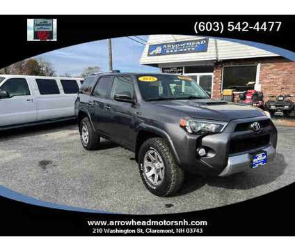 2015 Toyota 4Runner for sale is a Grey 2015 Toyota 4Runner 4dr Car for Sale in Claremont NH