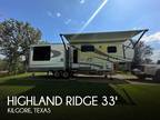 2018 Highland Ridge RV Highland Ridge Roamer 337RLS 33ft