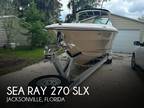 2014 Sea Ray 270 SLX Boat for Sale
