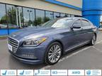 2016 Hyundai Genesis Blue, 74K miles