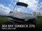 2003 Sea Ray Sundeck 270 Boat for Sale