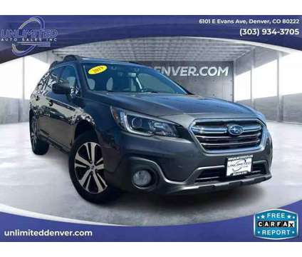 2019 Subaru Outback for sale is a Grey 2019 Subaru Outback 2.5i Car for Sale in Denver CO