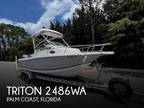 2003 Triton 2486WA Boat for Sale