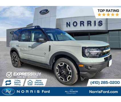 2024 Ford Bronco Sport Outer Banks is a Grey 2024 Ford Bronco Car for Sale in Dundalk MD