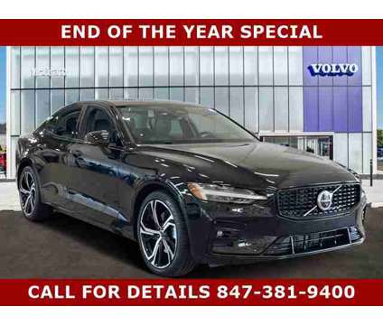 2024 Volvo S60 Plus Dark Theme is a Black 2024 Volvo S60 2.4 Trim Car for Sale in Barrington IL