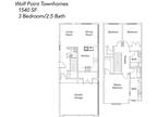 Wolf Point Townhomes - Three Bedroom