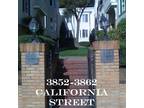 San Francisco 1BR 1BA, Welcome to 3852-3862 California