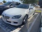 2014 BMW 6-Series White, 77K miles