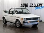 1982 Volkswagen Rabbit Convertible Electric