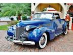 1940 Cadillac Series 62 Convertible Blue