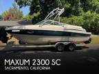 2002 Maxum 2300 SC Boat for Sale