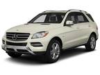 2013 Mercedes ML350W4