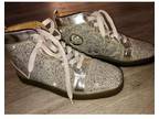 Christian Louboutin Bip Bip Silver Studs Hightop Sneakers
