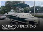 24 foot Sea Ray sundeck 240