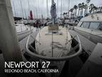 1982 Newport 27 Boat for Sale