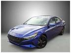 2021 Hyundai Elantra Hybrid Blue