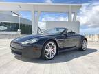 2008 Aston Martin V8 Vantage Roadster Black